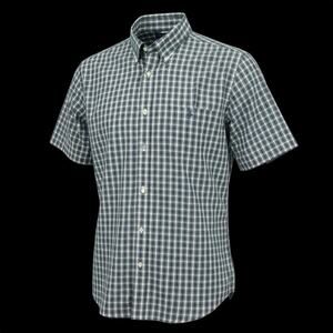Brooks Brothers Button Up Short Sleeve Plaid Non-Iron Shirt Mens Size 2XL